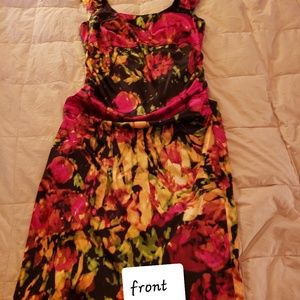 Floral sleeveless dress